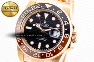 GMT-Master II 126715 CHNR Black/Brown Ceramic Clean Factory 1:1 Best Edition on RG Bracelet DD3285 - Görsel 4