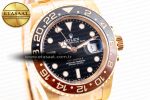 GMT-Master II 126715 CHNR Black/Brown Ceramic Clean Factory 1:1 Best Edition on RG Bracelet DD3285 - Görsel 6