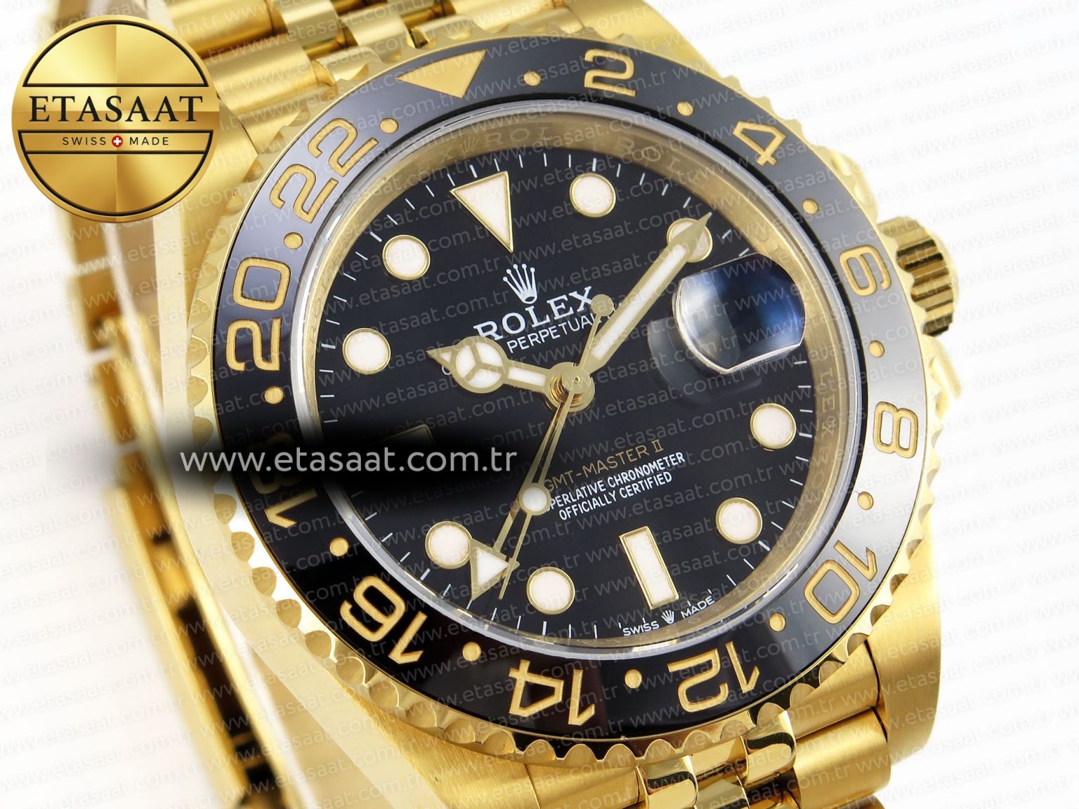 Rolex GMT MASTER II 126718  BLACK DIAL ON JUBILEE VR3285 - Görsel 5
