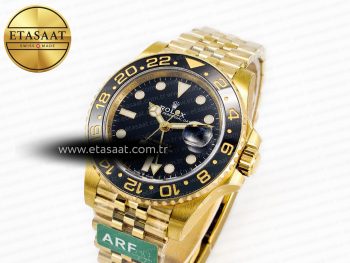 GMT-Master II 126718 GRNR ARF 1:1 Best Edition Black Dial on YG Jubilee Bracelet SH3285 CHS