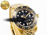 GMT-Master II 126718 GRNR ARF 1:1 Best Edition Black Dial on YG Jubilee Bracelet SH3285 CHS - Görsel 5