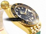 GMT-Master II 126718 GRNR ARF 1:1 Best Edition Black Dial on YG Jubilee Bracelet SH3285 CHS - Görsel 6