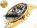 GMT-Master II 126718 GRNR ARF 1:1 Best Edition Black Dial on YG Jubilee Bracelet SH3285 CHS - Görsel 7