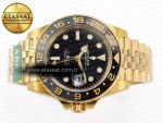 GMT-Master II 126718 GRNR ARF 1:1 Best Edition Black Dial on YG Jubilee Bracelet SH3285 CHS - Görsel 8