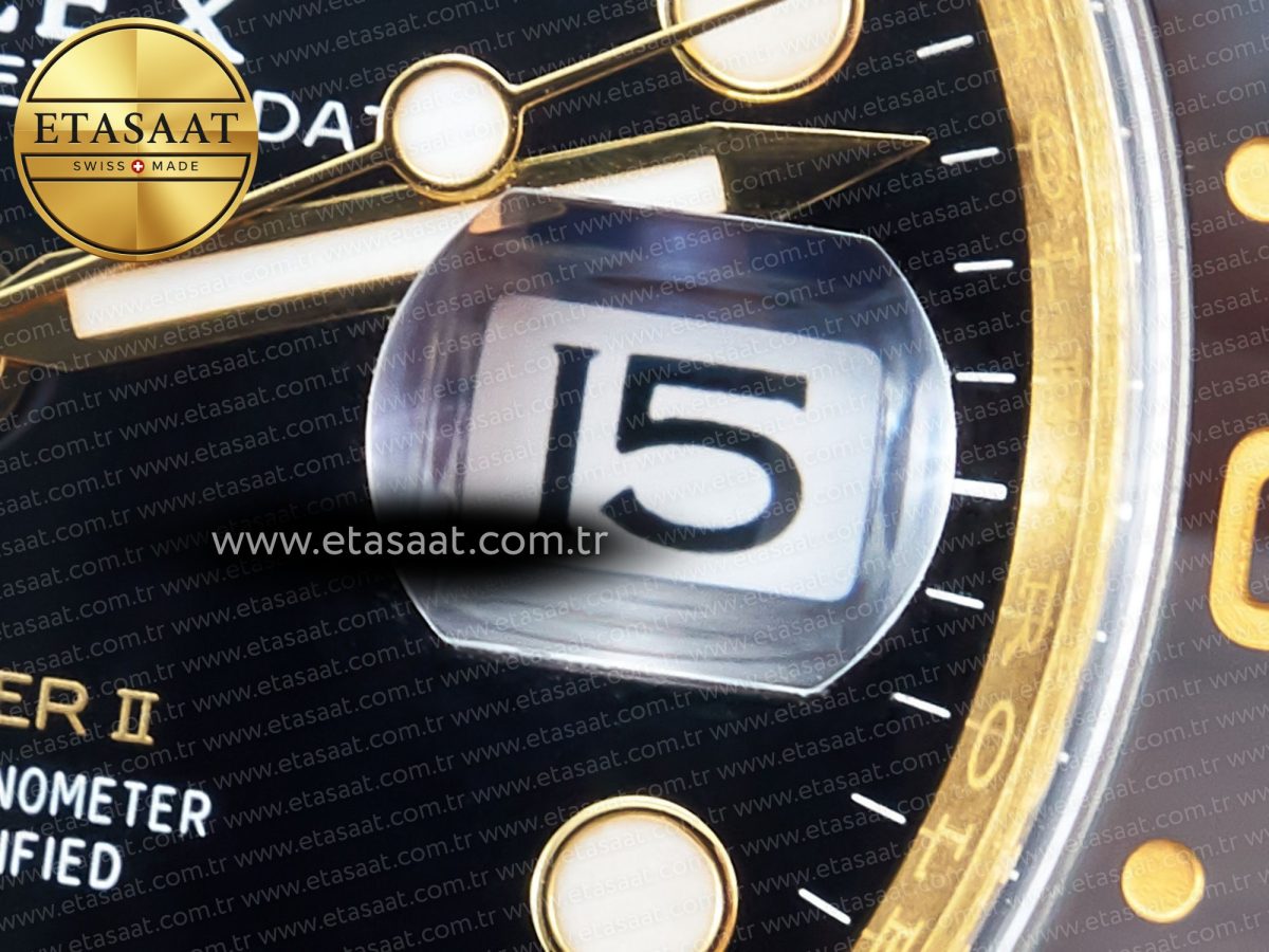 GMT Master II 126718GRNR 904L SS Clean 1:1 Best Edition Black Dial on Jubilee Bracelet DD3285 - Görsel 13