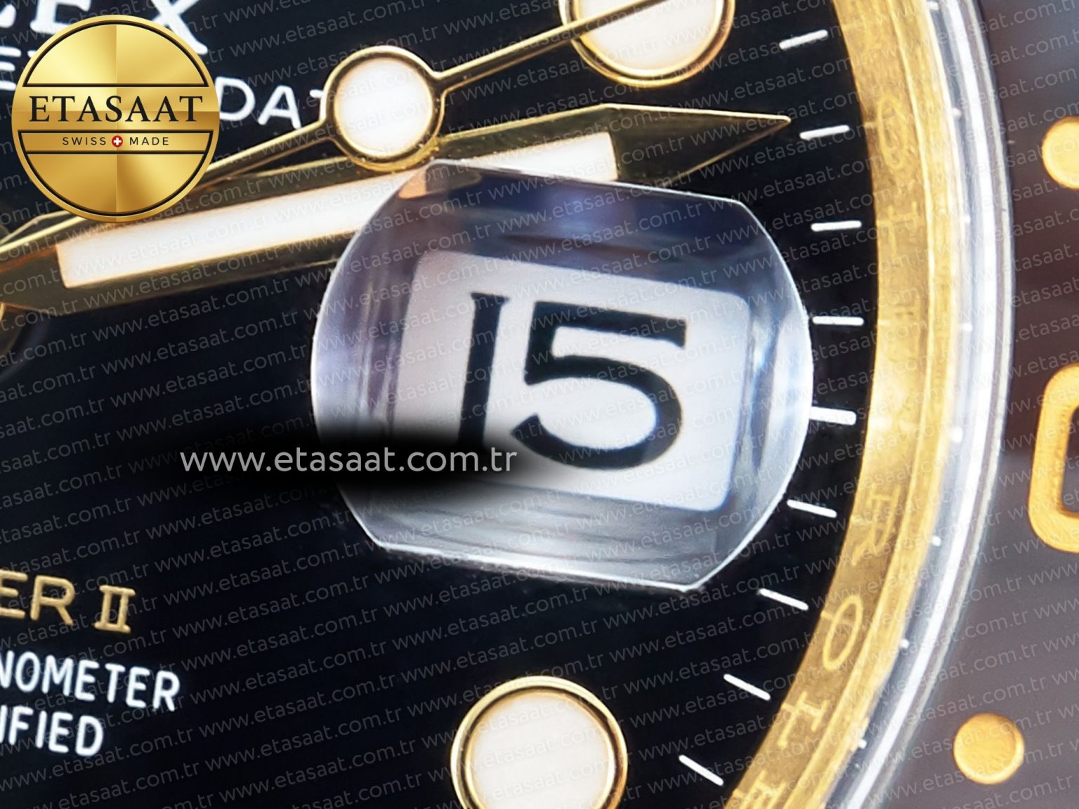 GMT Master II 126718GRNR 904L SS Clean 1:1 Best Edition Black Dial on Jubilee Bracelet DD3285 - Görsel 13