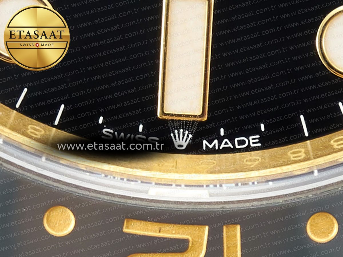 GMT Master II 126718GRNR 904L SS Clean 1:1 Best Edition Black Dial on Jubilee Bracelet DD3285 - Görsel 14