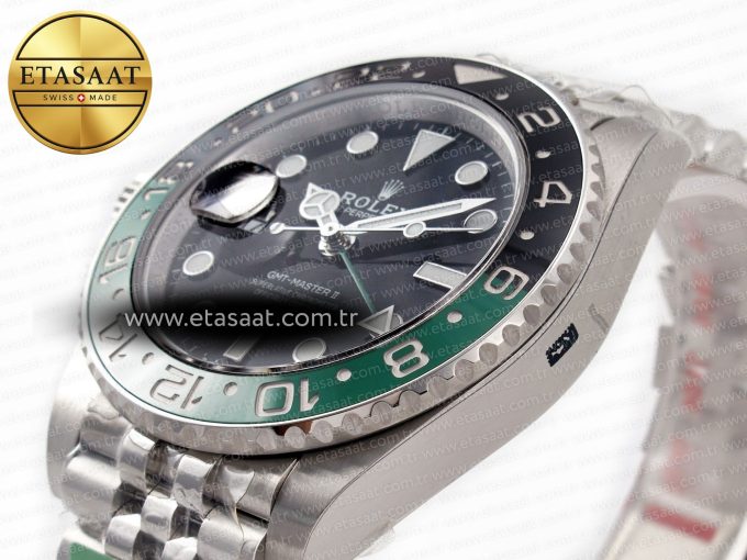 GMT Master II 126720 VTNR 904L SS ARF 1:1 Best Edition Black Dial on Jubilee Bracelet VR3285 CHS - Görsel 7