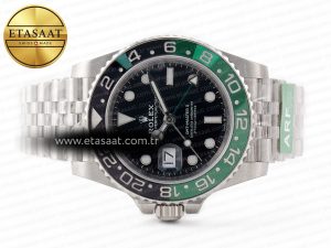 GMT Master II 126720 VTNR 904L SS ARF 1:1 Best Edition Black Dial on Jubilee Bracelet VR3285 CHS - Görsel 9
