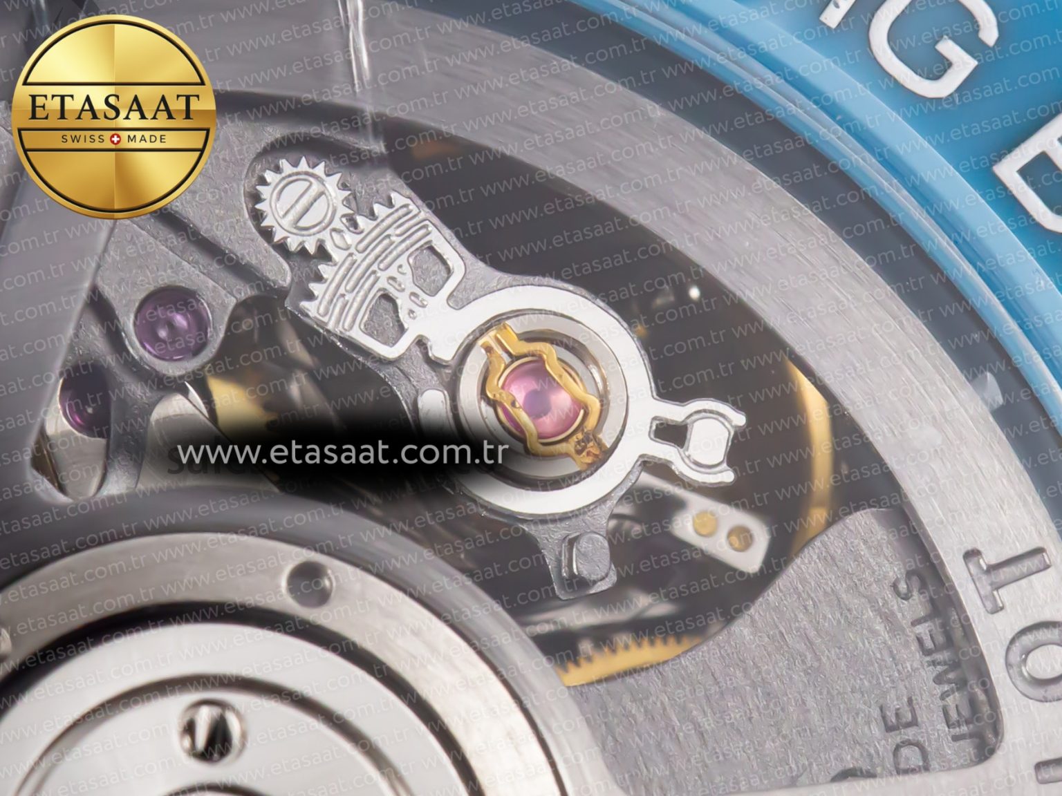 Hublot Big Bang Unico Blue/White Ceramic BBF 1:1 Best Edition Skeleton Dial on Blue/White Rubber Strap A1280 - Görsel 19