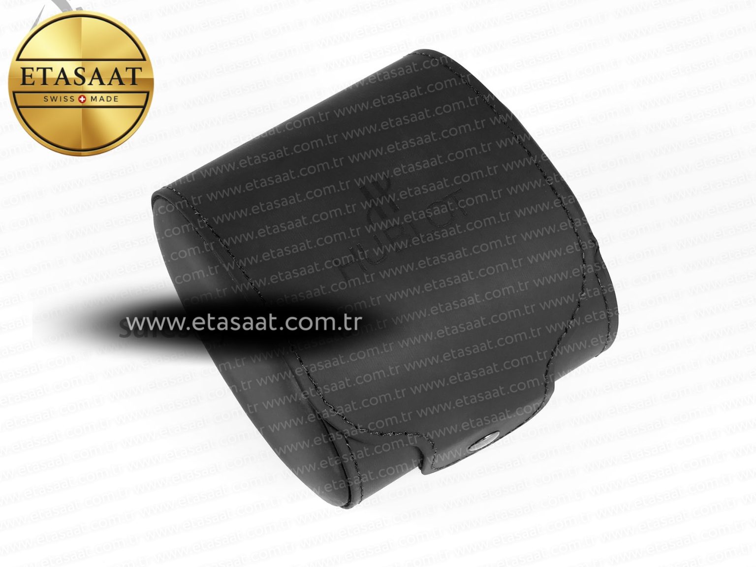 HUBLOT BLACK LEATHER TRAVEL BOX - Görsel 2