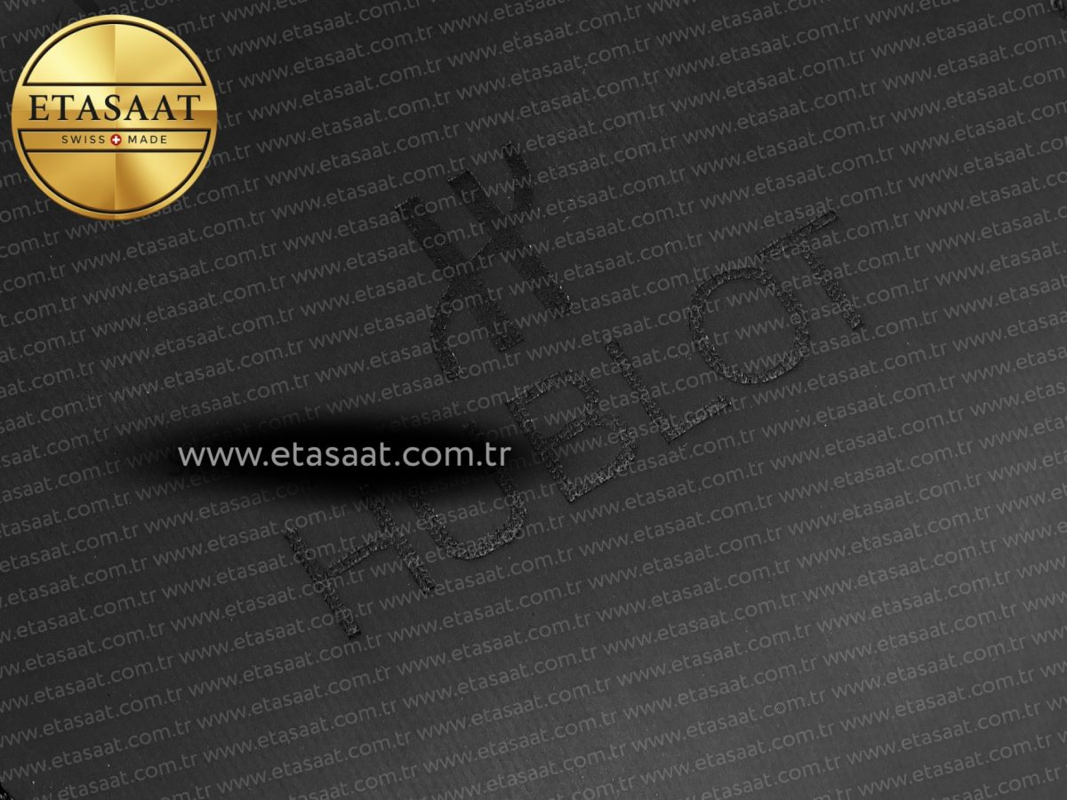HUBLOT BLACK LEATHER TRAVEL BOX - Görsel 6