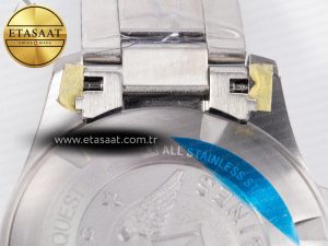 Hydroconquest 43mm SS Black Ceramic Bezel XF 1:1 Best Edition Dark Green Dial on SS Bracelet L888 - Görsel 18