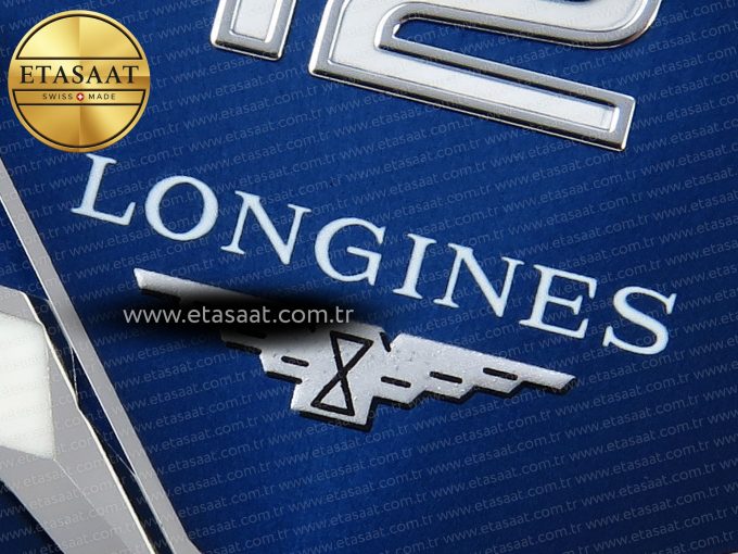 HYDROCONQUEST 43MM SS BLUE CERAMIC BEZEL XF 1:1 BEST EDITION BLUE DIAL ON SS BRACELET L888 - Görsel 10