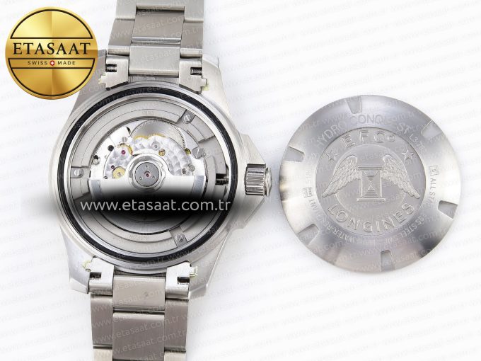 HYDROCONQUEST 43MM SS BLUE CERAMIC BEZEL XF 1:1 BEST EDITION BLUE DIAL ON SS BRACELET L888 - Görsel 18