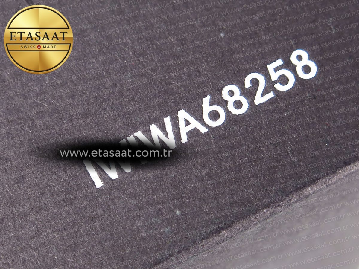 IWC BLACK LEATHER TRAVEL BOX - Görsel 8