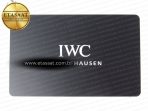 IWC BLACK LEATHER TRAVEL BOX - Görsel 9
