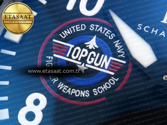 MARK XVIII TOP GUN “SFTI” BLACK CERAMIC IW324712 ZF 1:1 BEST EDITION ON GREEN NYLON STRAP A32111 - Görsel 14
