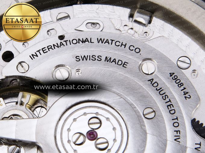 MARK XVIII TOP GUN “SFTI” BLACK CERAMIC IW324712 ZF 1:1 BEST EDITION ON GREEN NYLON STRAP A32111 - Görsel 20