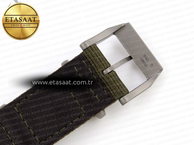 MARK XVIII TOP GUN “SFTI” BLACK CERAMIC IW324712 ZF 1:1 BEST EDITION ON GREEN NYLON STRAP A32111 - Görsel 26