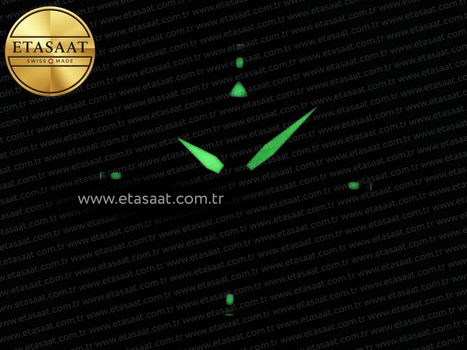 MARK XVIII TOP GUN “SFTI” BLACK CERAMIC IW324712 ZF 1:1 BEST EDITION ON GREEN NYLON STRAP A32111 - Görsel 27