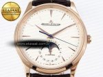Master Ultra Thin Moon 1368420 RG ZF 1:1 Best Edition White Dial on Brown Leather Strap SA925 Super Clone V2 - Görsel 4