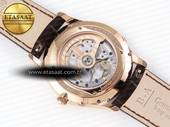 Master Ultra Thin Moon 1368420 RG ZF 1:1 Best Edition White Diamond Dial on Brown Leather Strap SA925 Super Clone V2 - Görsel 15