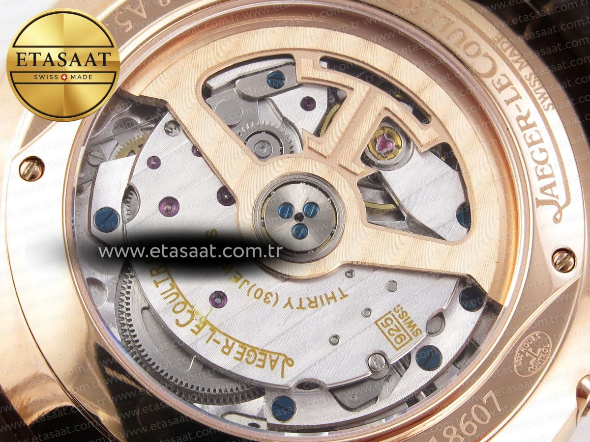 Master Ultra Thin Moon 1368420 RG ZF 1:1 Best Edition White Diamond Dial on Brown Leather Strap SA925 Super Clone V2 - Görsel 16