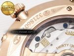 Master Ultra Thin Moon 1368420 RG ZF 1:1 Best Edition White Diamond Dial on Brown Leather Strap SA925 Super Clone V2 - Görsel 21