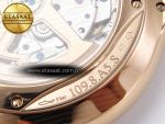 Master Ultra Thin Moon 1368420 RG ZF 1:1 Best Edition White Diamond Dial on Brown Leather Strap SA925 Super Clone V2 - Görsel 22