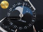 Master Ultra Thin Moon 1368420 SS ZF 1:1 Best Edition Black Dial on Black Leather Strap SA925 Super Clone V2 - Görsel 11