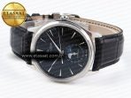 Master Ultra Thin Moon 1368420 SS ZF 1:1 Best Edition Black Dial on Black Leather Strap SA925 Super Clone V2 - Görsel 6