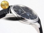 Master Ultra Thin Moon 1368420 SS ZF 1:1 Best Edition Black Dial on Black Leather Strap SA925 Super Clone V2 - Görsel 9