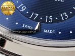 Master Ultra Thin Moon 1368420 SS ZF 1:1 Best Edition Blue Dial on Black Leather Strap SA925 Super Clone V2 - Görsel 12