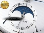 Master Ultra Thin Moon 1368420 SS ZF 1:1 Best Edition White Dial on Black Leather Strap SA925 Super Clone V2 - Görsel 11