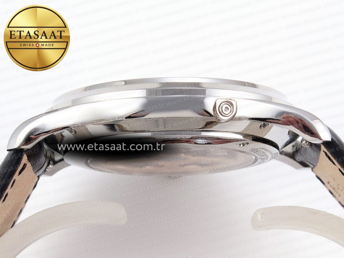 Master Ultra Thin Moon 1368420 SS ZF 1:1 Best Edition White Dial on Black Leather Strap SA925 Super Clone V2 - Görsel 15