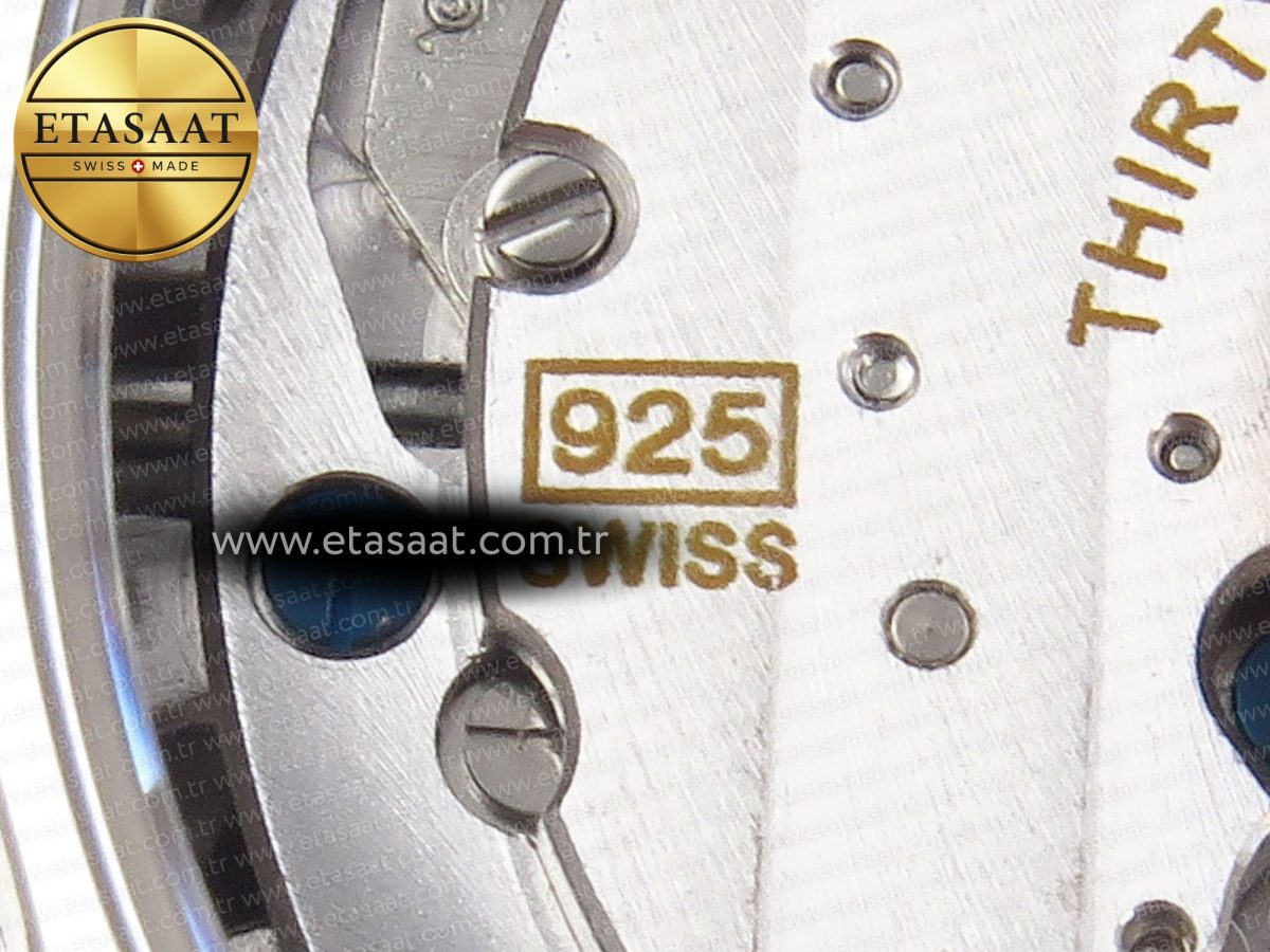 Master Ultra Thin Moon 1368420 SS ZF 1:1 Best Edition White Dial on Black Leather Strap SA925 Super Clone V2 - Görsel 21