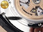 Master Ultra Thin Moon 1368420 SS ZF 1:1 Best Edition White Dial on Black Leather Strap SA925 Super Clone V2 - Görsel 24