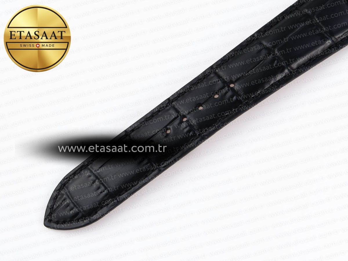 Master Ultra Thin Moon 1368420 SS ZF 1:1 Best Edition White Dial on Black Leather Strap SA925 Super Clone V2 - Görsel 25