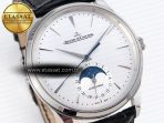Master Ultra Thin Moon 1368420 SS ZF 1:1 Best Edition White Dial on Black Leather Strap SA925 Super Clone V2 - Görsel 5