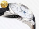 Master Ultra Thin Moon 1368420 SS ZF 1:1 Best Edition White Dial on Black Leather Strap SA925 Super Clone V2 - Görsel 9