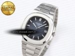 Nautilus 5711/1A PPF 1:1 Best Edition Blue Textured Dial on SS Bracelet 324CS V4