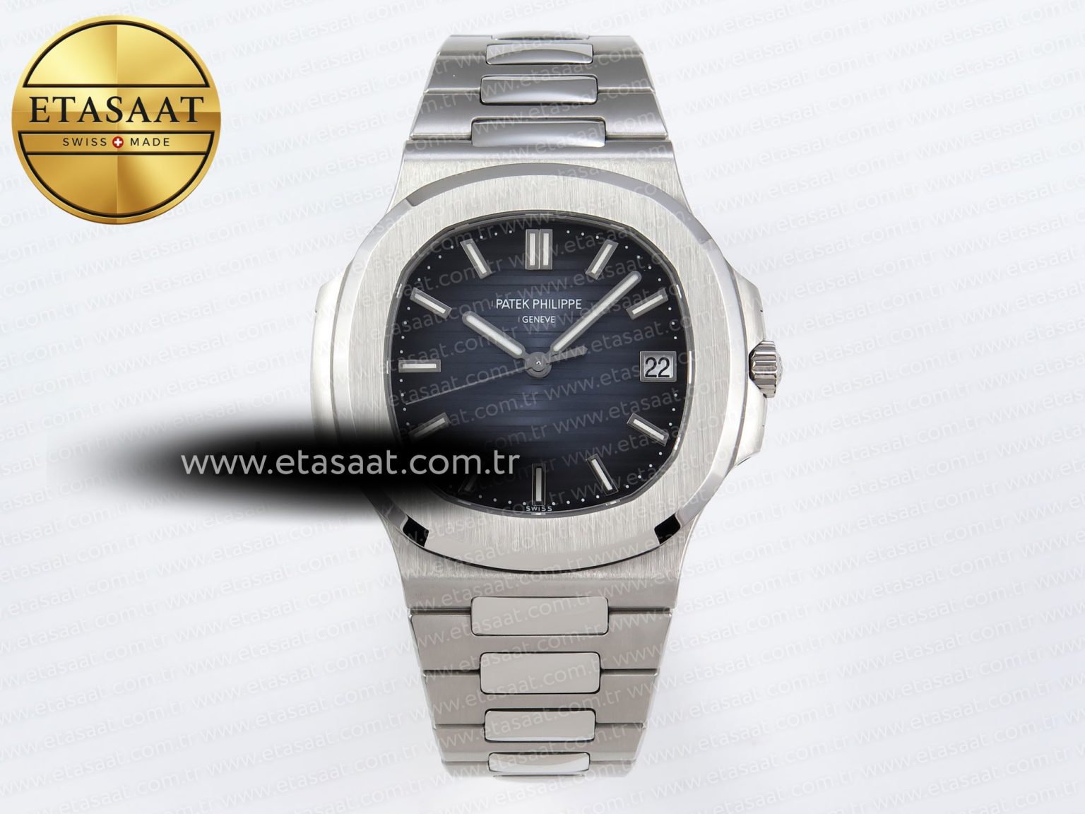 Nautilus 5711/1A PPF 1:1 Best Edition Blue Textured Dial on SS Bracelet 324CS V4 - Görsel 3