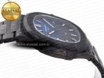 NAUTILUS 5711 DIW CARBON DIWF 1:1 BEST EDITION BLACK/BLUE TEXTURED DIAL ON CARBON BRACELET 324CS - Görsel 9
