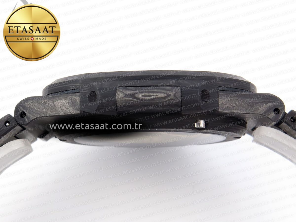 NAUTILUS 5711 DIW CARBON DIWF 1:1 BEST EDITION BLACK TEXTURED DIAL ON CARBON BRACELET 324CS - Görsel 14