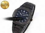 Patek Philippe Nautilus 5711  BLUE TEXTURED DIAL ON CARBON/PVD 324CS