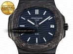 Patek Philippe Nautilus 5711  BLUE TEXTURED DIAL ON CARBON/PVD 324CS - Görsel 4