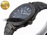 NAUTILUS 5711 DIW CARBON DIWF 1:1 BEST EDITION BLUE TEXTURED DIAL ON CARBON/PVD BRACELET 324CS - Görsel 8