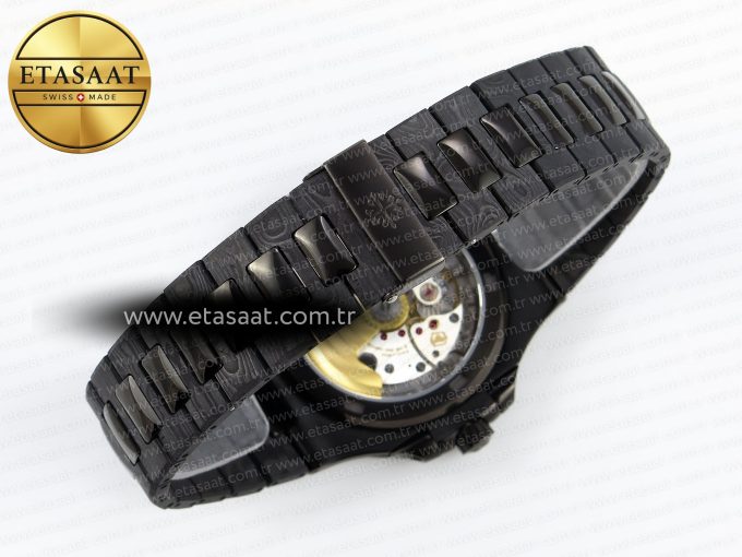 Nautilus 5711 DIW Carbon DIWF 1:1 Best Edition Silver Textured Dial on Carbon/PVD Bracelet 324CS - Görsel 16