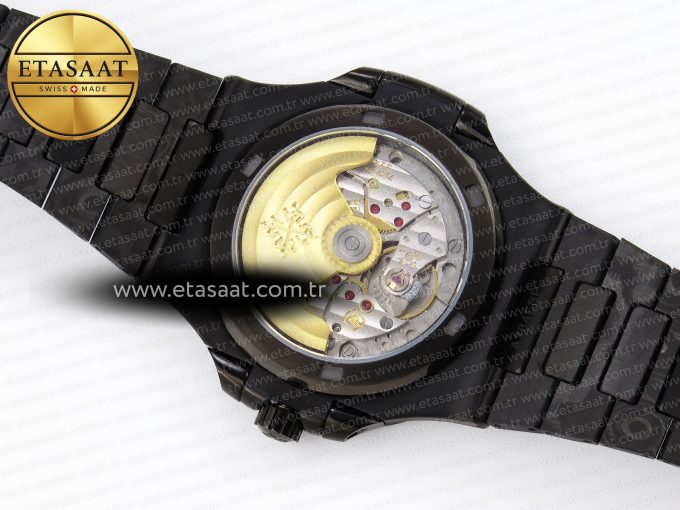 Nautilus 5711 DIW Carbon DIWF 1:1 Best Edition Silver Textured Dial on Carbon/PVD Bracelet 324CS - Görsel 17